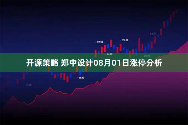开源策略 郑中设计08月01日涨停分析